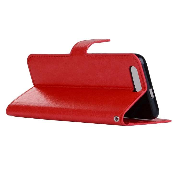 For Huawei  Honor 9 Crazy Horse Texture Horizontal Flip Leather Case with Holder & Card Slots & Wallet & Photo Frame