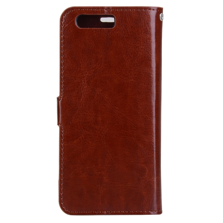 For Huawei  Honor 9 Crazy Horse Texture Horizontal Flip Leather Case with Holder & Card Slots & Wallet & Photo Frame