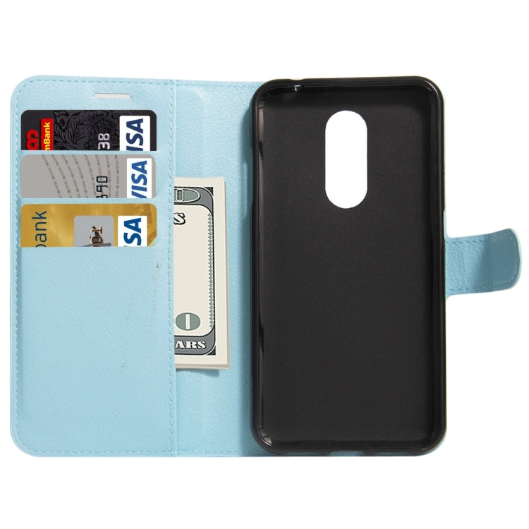 For Motorola Moto M Litchi Texture Horizontal Flip Leather Case with Holder & Card Slots & Wallet