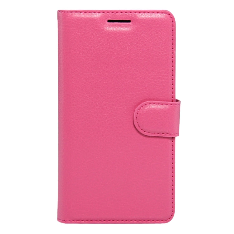 For Motorola Moto M Litchi Texture Horizontal Flip Leather Case with Holder & Card Slots & Wallet
