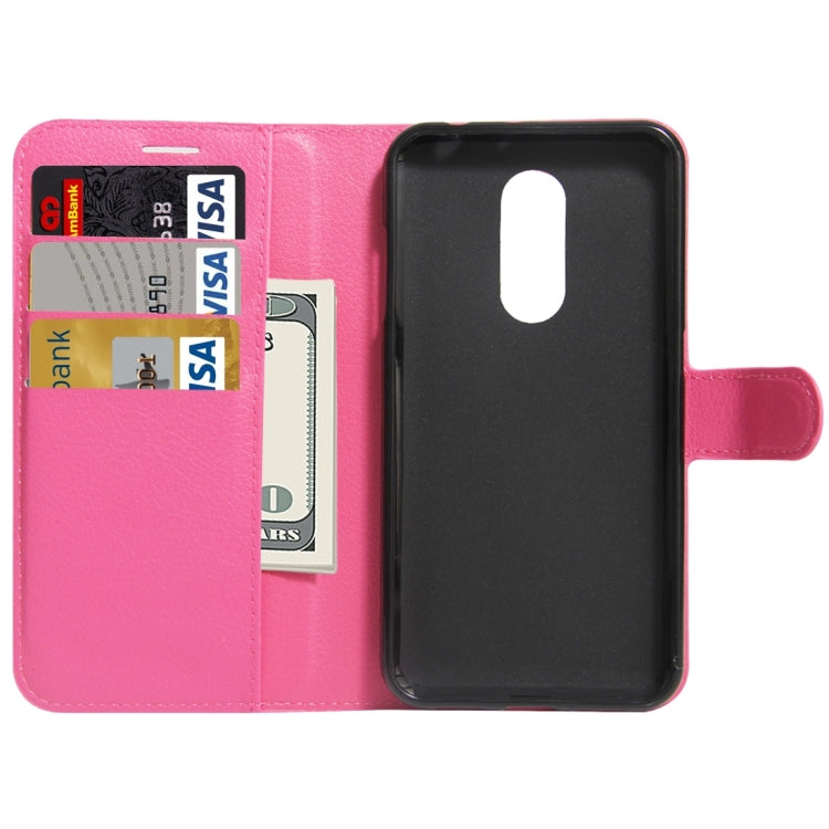 For Motorola Moto M Litchi Texture Horizontal Flip Leather Case with Holder & Card Slots & Wallet