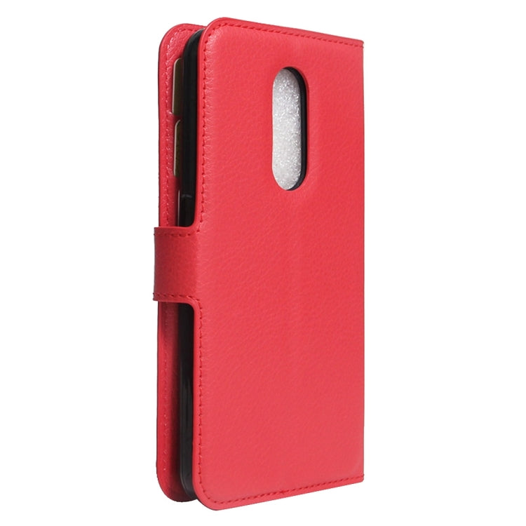 For Motorola Moto M Litchi Texture Horizontal Flip Leather Case with Holder & Card Slots & Wallet