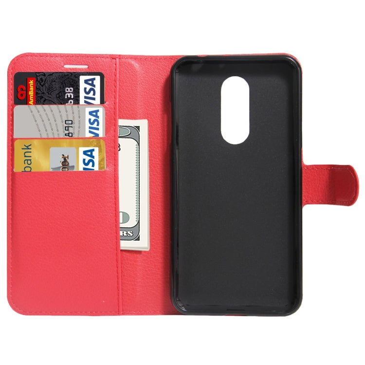 For Motorola Moto M Litchi Texture Horizontal Flip Leather Case with Holder & Card Slots & Wallet