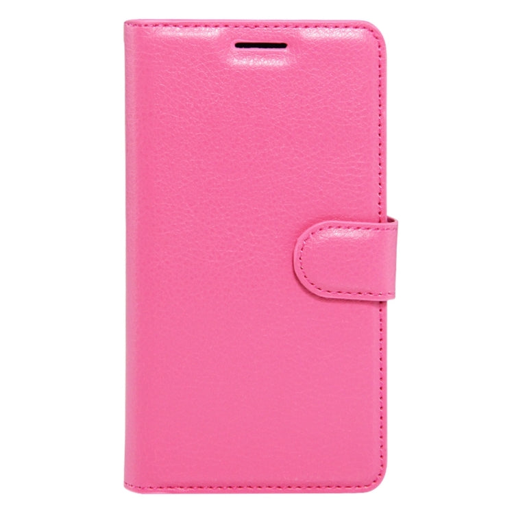 For ARCHOS 55 Helium Ultra Litchi Texture Horizontal Flip Leather Case with Holder & Card Slots & Wallet