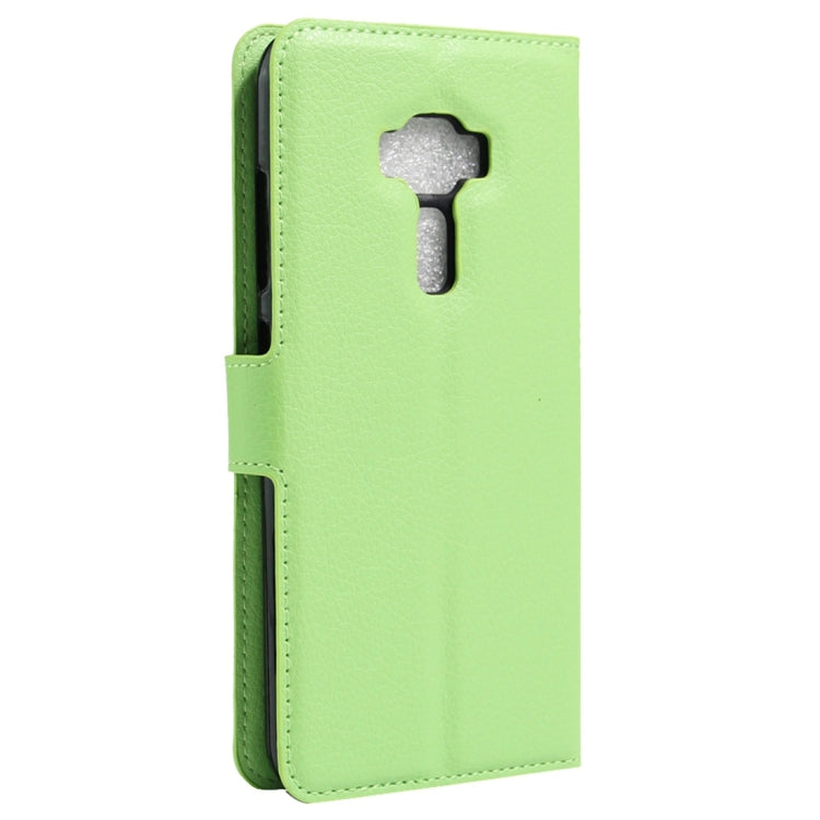 For Asus ZenFone 3 Deluxe ZS550KL Litchi Texture Horizontal Flip Leather Case with Holder & Card Slots & Wallet