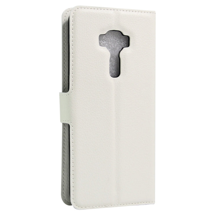For Asus ZenFone 3 Deluxe ZS550KL Litchi Texture Horizontal Flip Leather Case with Holder & Card Slots & Wallet