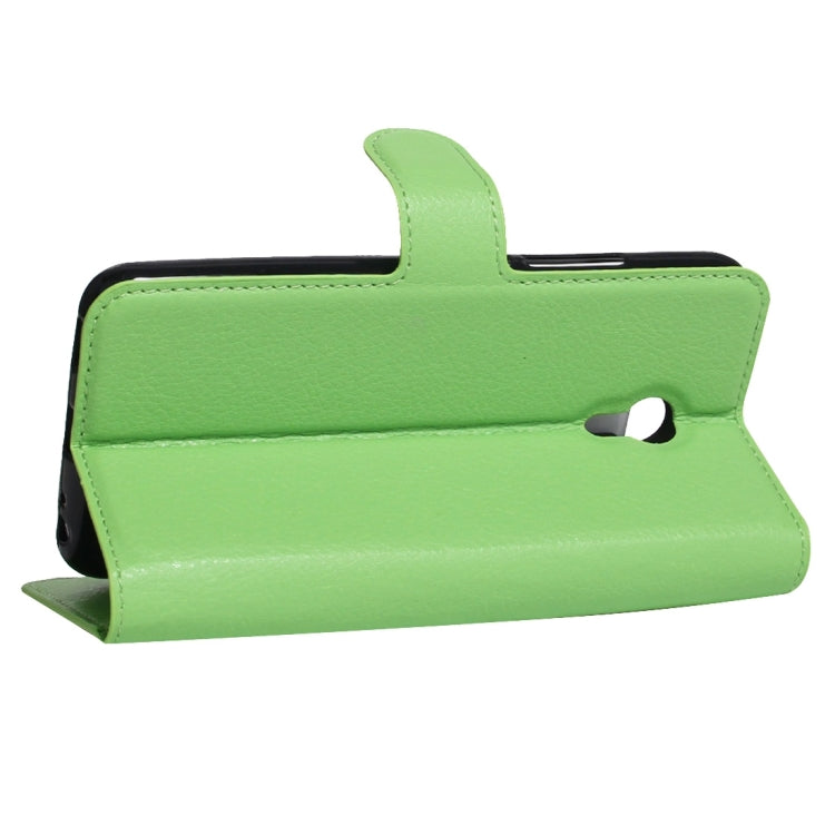 For Meizu  M5 / Meilan 5 Litchi Texture Horizontal Flip Leather Case with Holder & Card Slots & Wallet