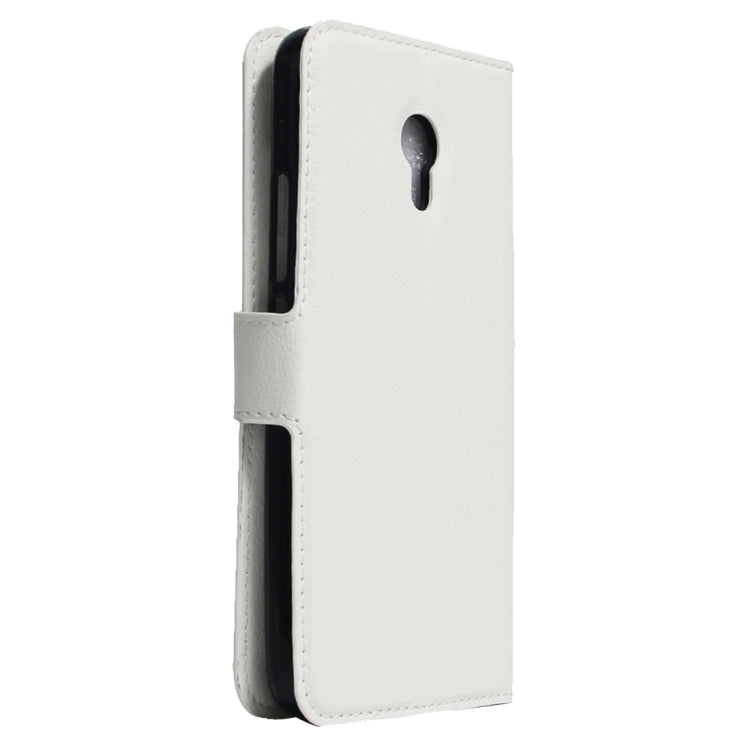 For Meizu  M5 / Meilan 5 Litchi Texture Horizontal Flip Leather Case with Holder & Card Slots & Wallet