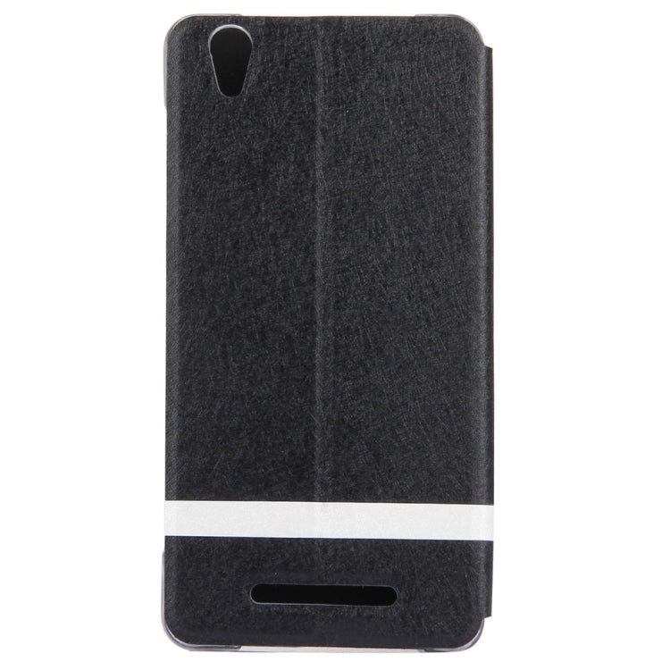 For Blackview A8 (MPH1001) Horizontal Flip Leather Case with Call Display ID & Holder