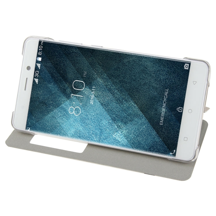 For Blackview A8 (MPH1001) Horizontal Flip Leather Case with Call Display ID & Holder