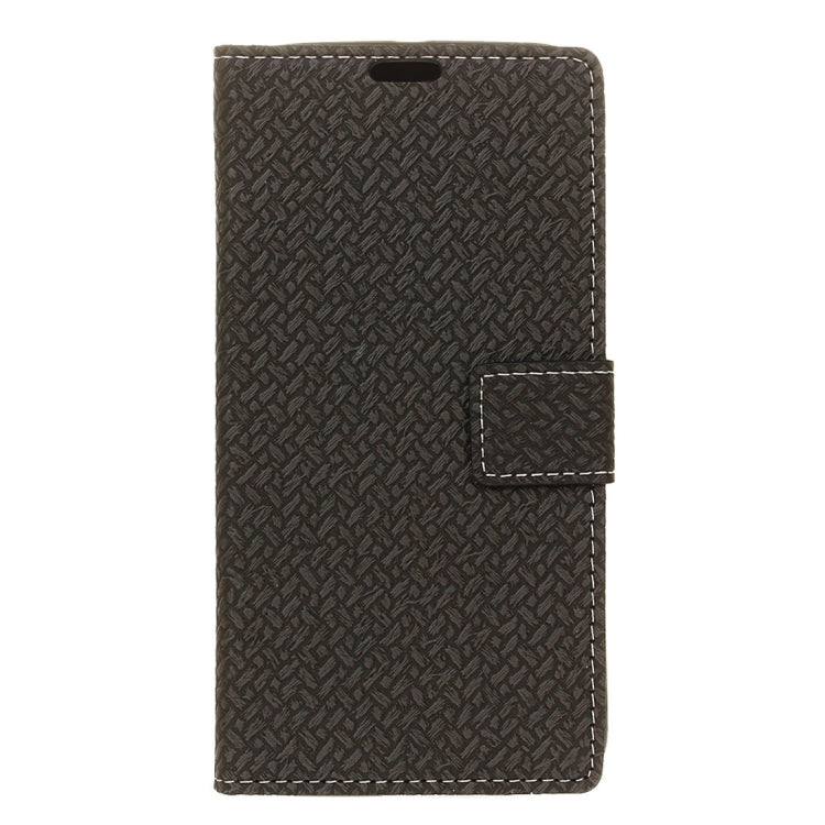 For Vivo  V5 / Y67 Knit Texture Horizontal Flip Leather Case with Holder & Card Slots & Wallet & Photo Frame