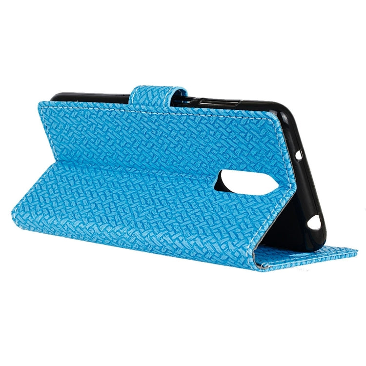 For Vivo  X Play 6 Knit Texture Horizontal Flip Leather Case with Holder & Card Slots & Wallet & Photo Frame