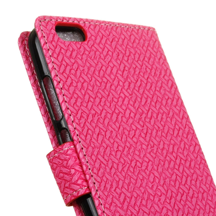 For Vivo  X9 Plus Knit Texture Horizontal Flip Leather Case with Holder & Card Slots & Wallet & Photo Frame