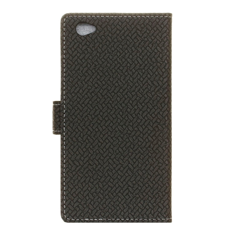 For Vivo  X9 Knit Texture Horizontal Flip Leather Case with Holder & Card Slots & Wallet & Photo Frame