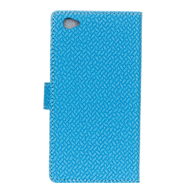For Vivo  Y66 Knit Texture Horizontal Flip Leather Case with Holder & Card Slots & Wallet & Photo Frame