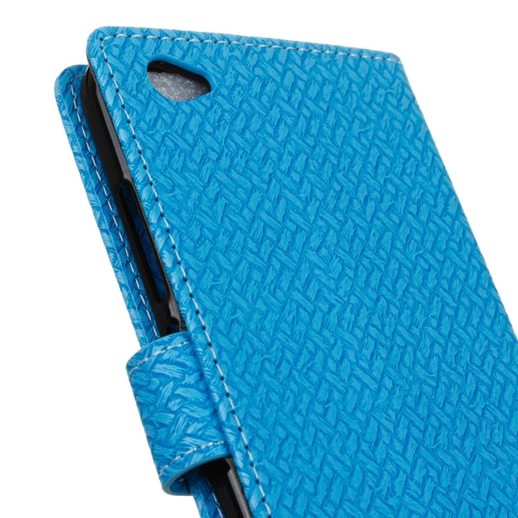 For Vivo  Y66 Knit Texture Horizontal Flip Leather Case with Holder & Card Slots & Wallet & Photo Frame