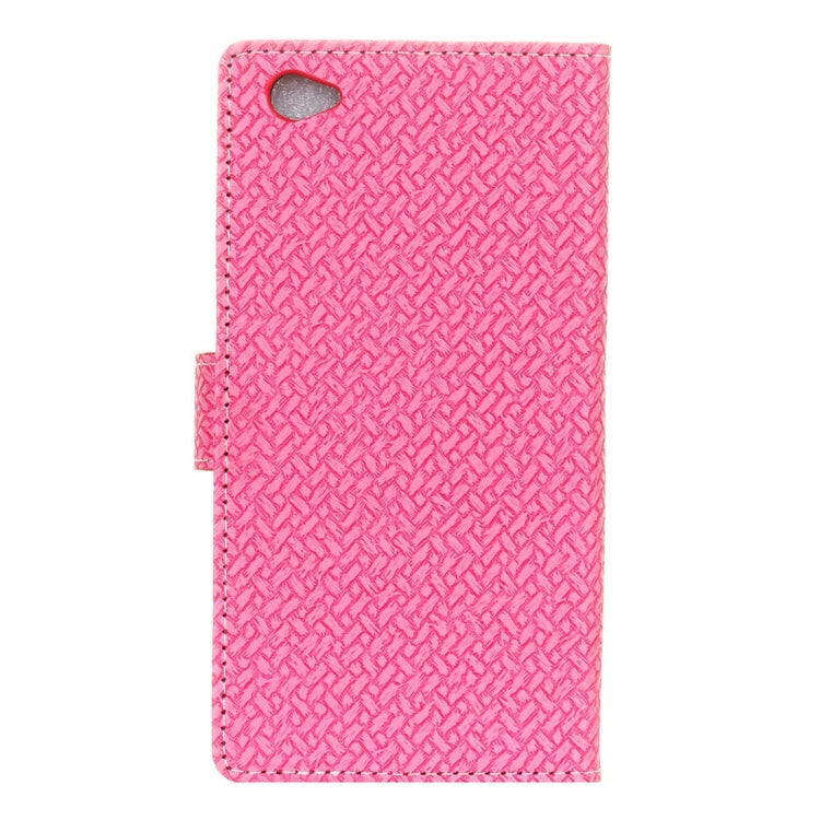 For Vivo  Y66 Knit Texture Horizontal Flip Leather Case with Holder & Card Slots & Wallet & Photo Frame