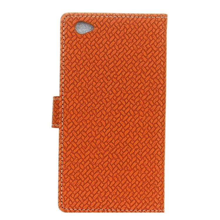 For Vivo  Y66 Knit Texture Horizontal Flip Leather Case with Holder & Card Slots & Wallet & Photo Frame