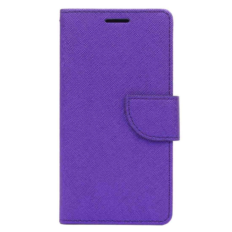For LG K10 Cross Texture Leather Case with Holder & Card Slots & Wallet