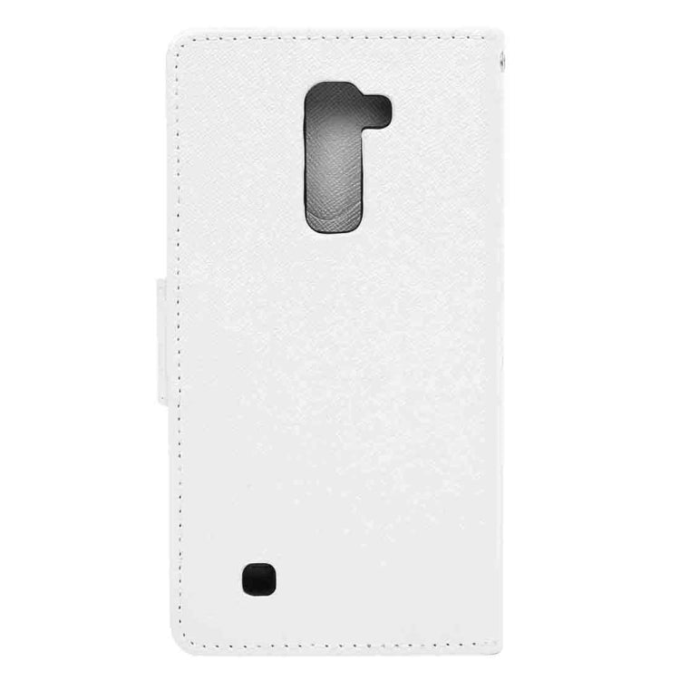 For LG K10 Cross Texture Leather Case with Holder & Card Slots & Wallet