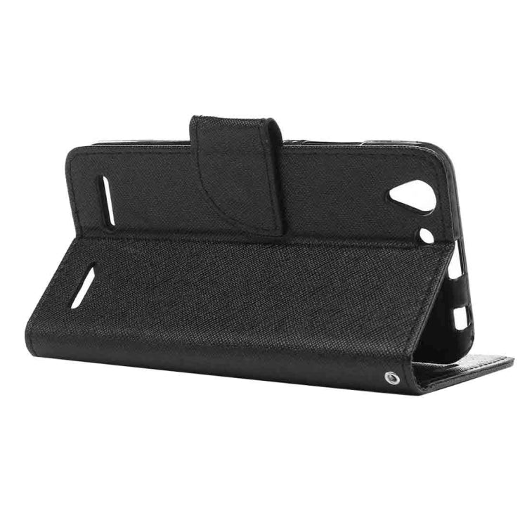 For Lenovo  Vibe K5 Cross Texture Leather Case with Holder & Card Slots & Wallet