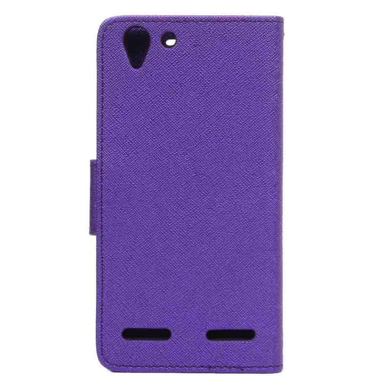 For Lenovo  Vibe K5 Cross Texture Leather Case with Holder & Card Slots & Wallet