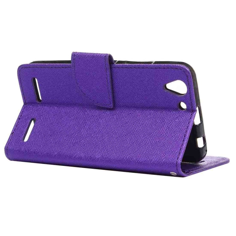 For Lenovo  Vibe K5 Cross Texture Leather Case with Holder & Card Slots & Wallet