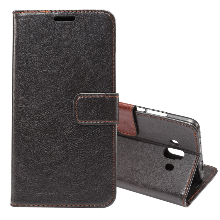 For Huawei  Mate 10 Crazy Horse Texture Horizontal Flip Case with Holder & Card Slot & Photo Frame & Wallet