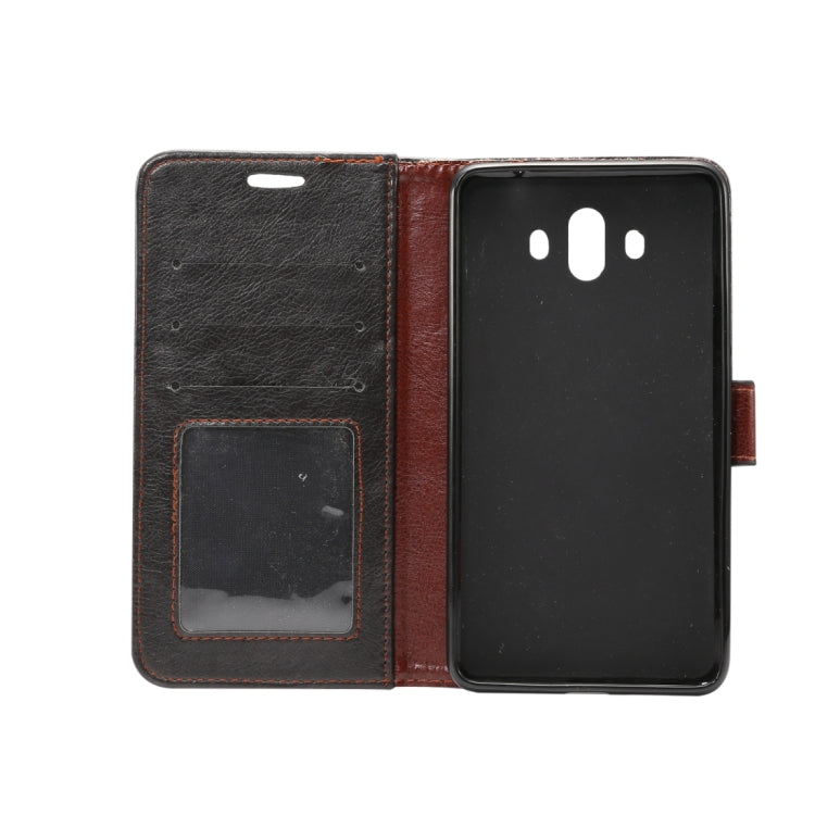 For Huawei  Mate 10 Crazy Horse Texture Horizontal Flip Case with Holder & Card Slot & Photo Frame & Wallet