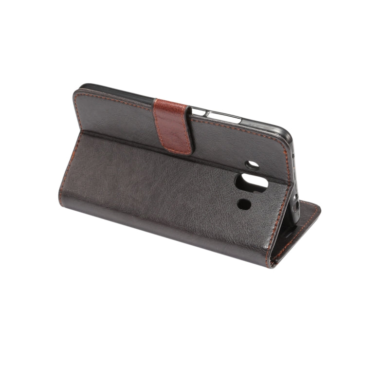 For Huawei  Mate 10 Crazy Horse Texture Horizontal Flip Case with Holder & Card Slot & Photo Frame & Wallet