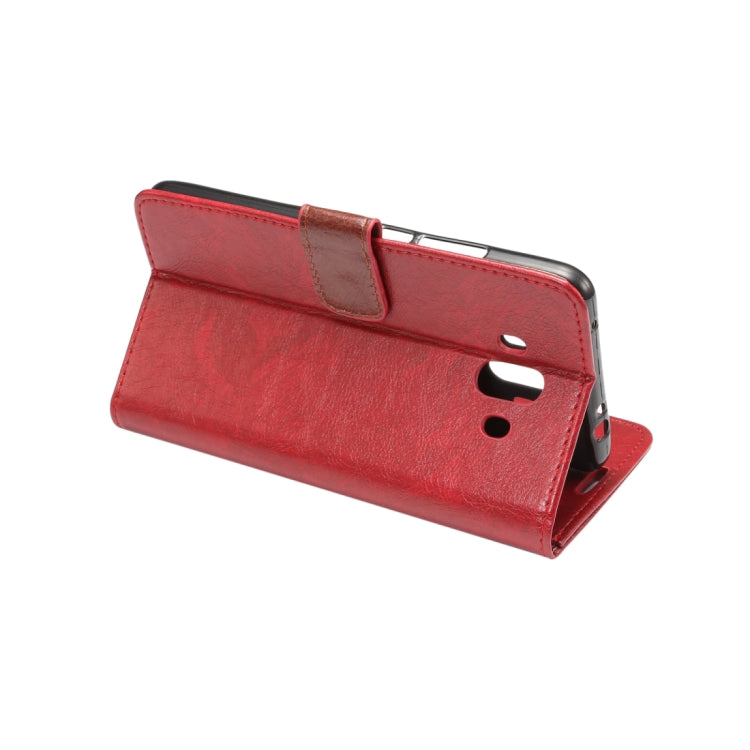 For Huawei  Mate 10 Crazy Horse Texture Horizontal Flip Case with Holder & Card Slot & Photo Frame & Wallet