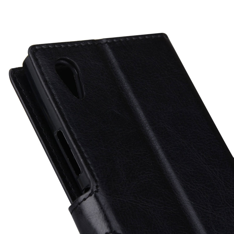 For Sony Xperia L1 Crazy Horse Texture Horizontal Flip Leather Case with Holder & Card Slots & Wallet & Photo Frame