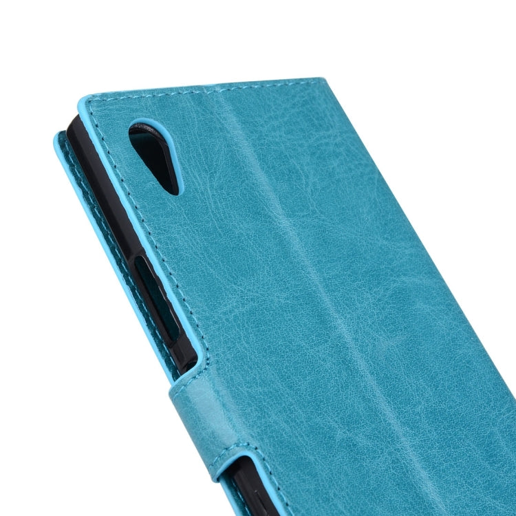 For Sony Xperia L1 Crazy Horse Texture Horizontal Flip Leather Case with Holder & Card Slots & Wallet & Photo Frame