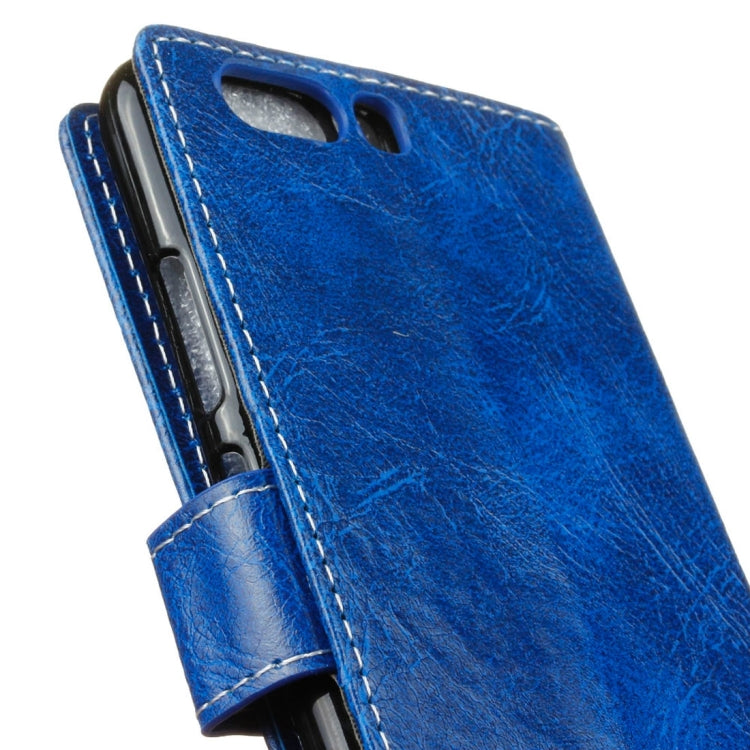 For Huawei  P10 Retro Crazy Horse Texture Horizontal Flip Leather Case with Holder & Card Slots & Wallet