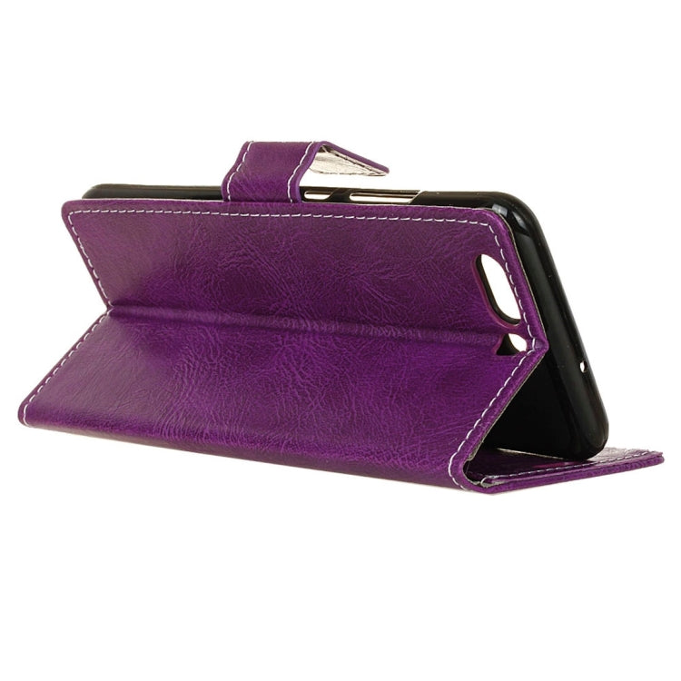 For Huawei  P10 Retro Crazy Horse Texture Horizontal Flip Leather Case with Holder & Card Slots & Wallet