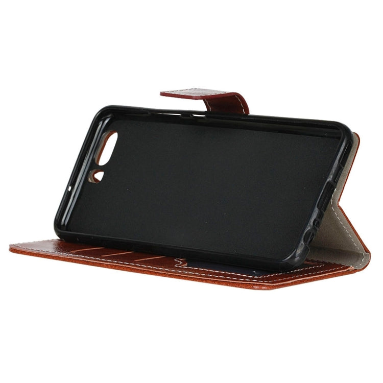 For Huawei  P10 Retro Crazy Horse Texture Horizontal Flip Leather Case with Holder & Card Slots & Wallet