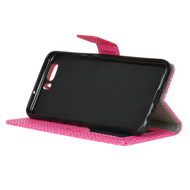 For Huawei  P10  Knit Texture Horizontal Flip Leather Case with Holder & Card Slots & Wallet