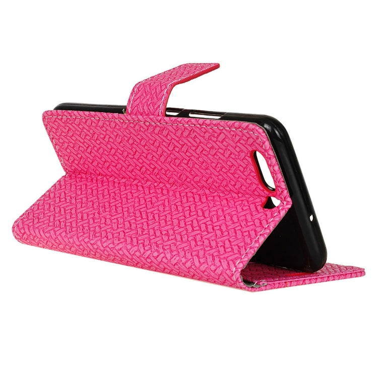 For Huawei  P10  Knit Texture Horizontal Flip Leather Case with Holder & Card Slots & Wallet