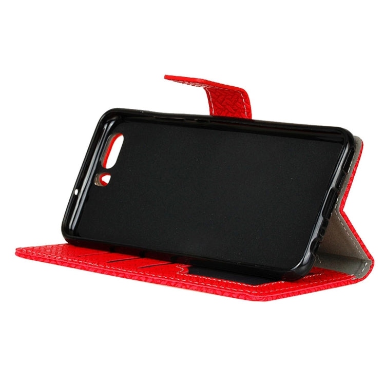 For Huawei  P10  Knit Texture Horizontal Flip Leather Case with Holder & Card Slots & Wallet