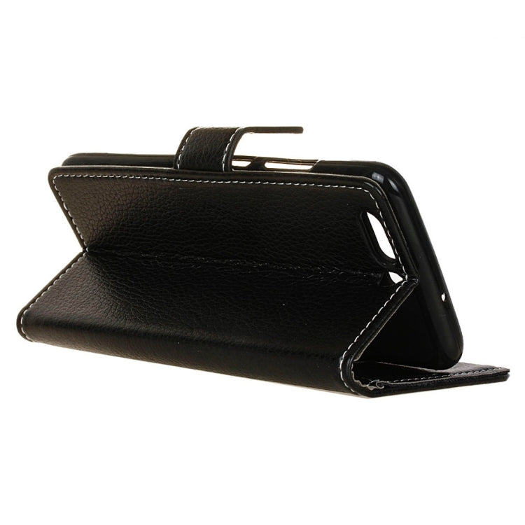 For Huawei  P10 Litchi Texture Horizontal Flip Leather Case with Holder & Card Slots & Wallet