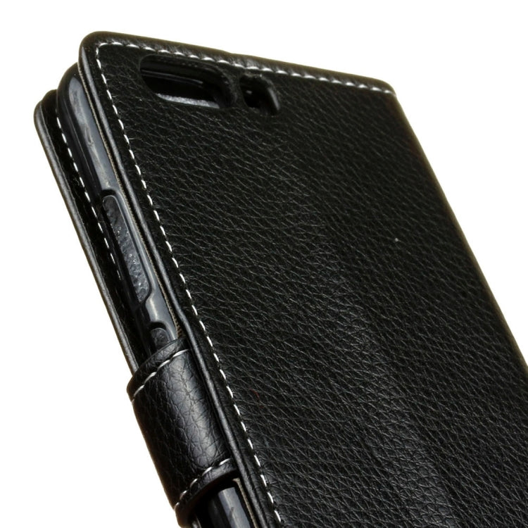 For Huawei  P10 Litchi Texture Horizontal Flip Leather Case with Holder & Card Slots & Wallet