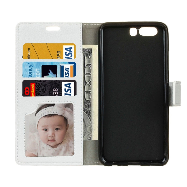For Huawei  P10 Litchi Texture Horizontal Flip Leather Case with Holder & Card Slots & Wallet