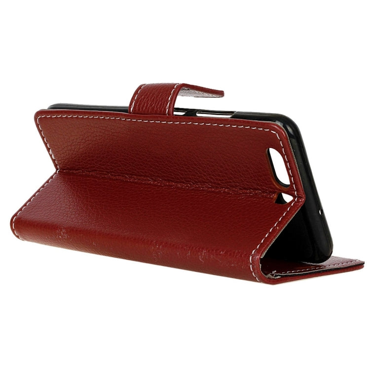 For Huawei  P10 Litchi Texture Horizontal Flip Leather Case with Holder & Card Slots & Wallet