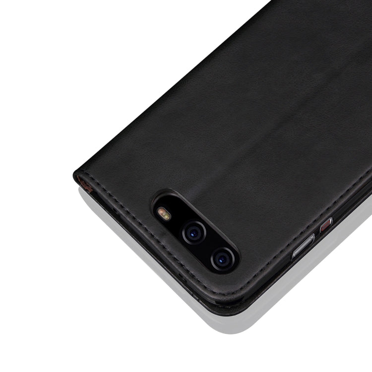 For Huawei  P10 Plus Crazy Horse Texture Horizontal Flip Case with Holder & Card Slot & Wallet