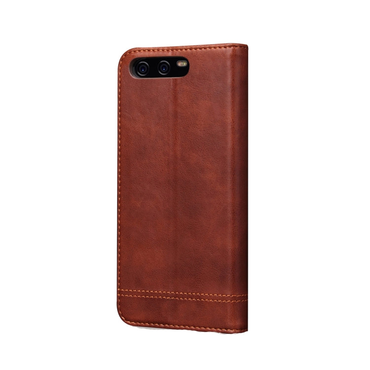 For Huawei  P10 Plus Crazy Horse Texture Horizontal Flip Case with Holder & Card Slot & Wallet