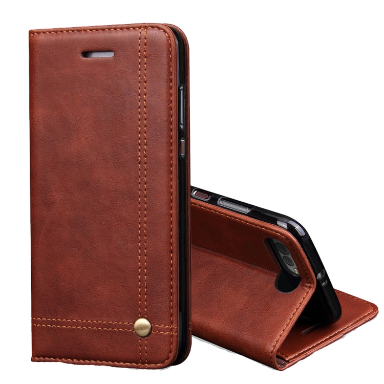 For Huawei  P10 Plus Crazy Horse Texture Horizontal Flip Case with Holder & Card Slot & Wallet