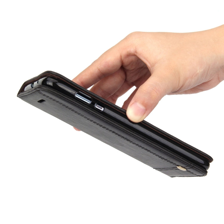 For Huawei  P10 Lite Crazy Horse Texture Horizontal Flip Case with Holder & Card Slot & Wallet