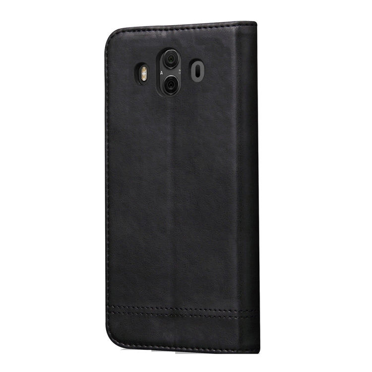 For Huawei  Mate 10 Crazy Horse Texture Horizontal Flip Case with Holder & Card Slot & Wallet