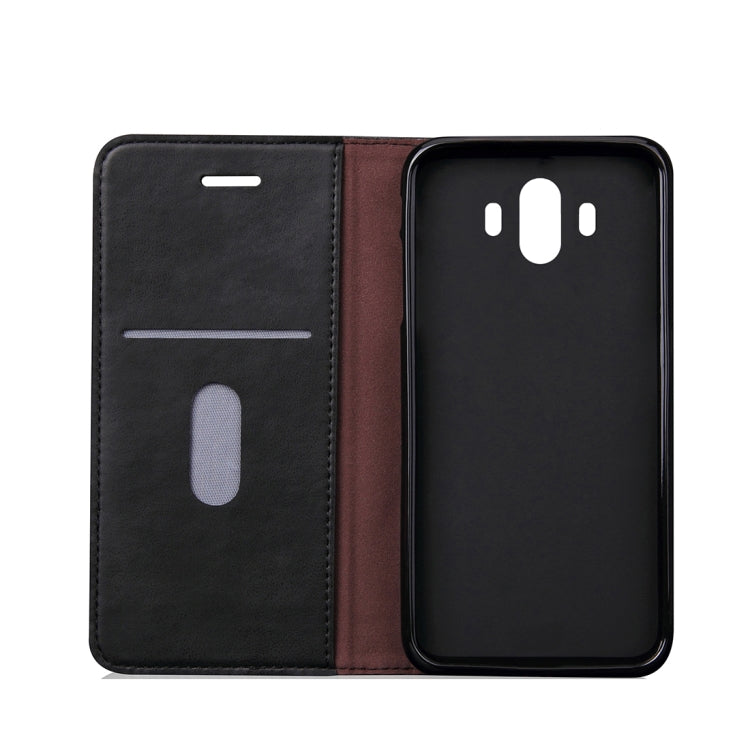 For Huawei  Mate 10 Crazy Horse Texture Horizontal Flip Case with Holder & Card Slot & Wallet