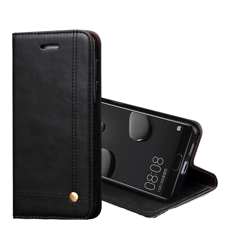 For Huawei  Mate 10 Crazy Horse Texture Horizontal Flip Case with Holder & Card Slot & Wallet